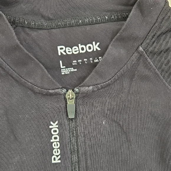 Reebok Black Full-Zip Jacket - Picture 2 of 3